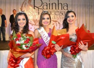 Rainhas e Princesas festa do vinho de Andradas 2016