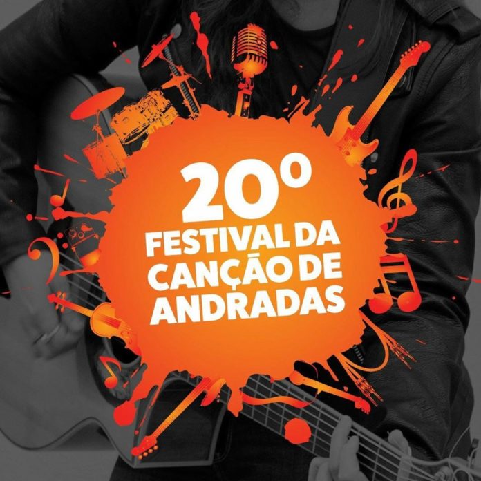Músicas classificadas para o 20º Festival da Canção de Andradas