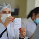Vacina Andradas enfermeira